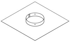 Chimney Plate to suit Inbuilt Flue Kit (Inbuilt heaters only)