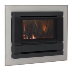 Inbuilt surround (3 sided) 75mm wide black powder coat finsh for ALL Fitzroy Models 