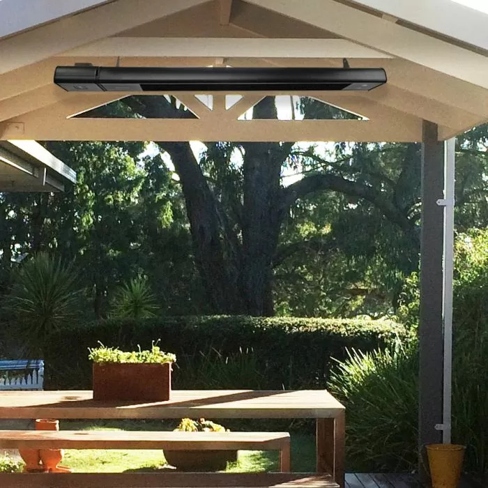 1800W Horizon Heat Outdoor Heater - Cannon Strip Heaters