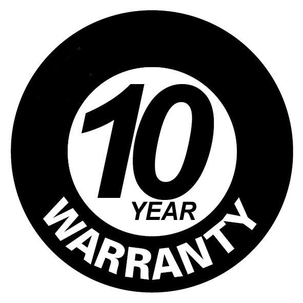 10 Year warranty on heat exchanger or firebox for all fireplaces 10 Year warranty on heat exchanger or firebox for all fireplaces